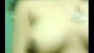 Self shot seductive video of a teen girl gets interrupted by her mom