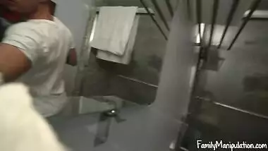 Horny Step Dad Fucks Makenna Blue While Wife rest in the Next Room!