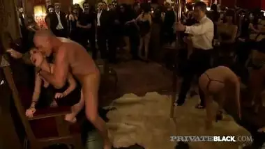 PrivateBlack - Hardcore Interracial Orgy Party! Voyeur, BDSM And More!