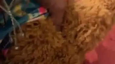 18 year old cutie indian girl touches herself with a stuffed animal in the bathroom