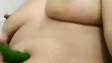 Desi village wife teases with her naked XXX body for the camera