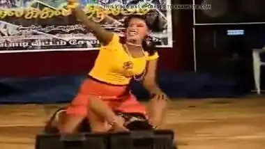 south indian girls doing a vulgar dance on stage