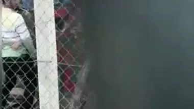 Fresh Desi mms sex online, Paki cheating wife outdoor fuck with lover