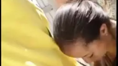Stupid indian wife sucking dick outdor like a whore, Desi mms online