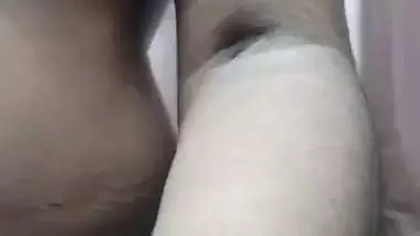 South Indian waitress strips to show her nude body on camera