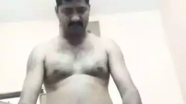 South Indian couple smiling doggy fucking at home