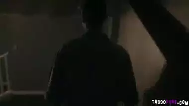 Cheater MILF India Summer caught by her horny stepson with someone else so he blackmailed her to fuck her mature pussy and filled her face with cum.