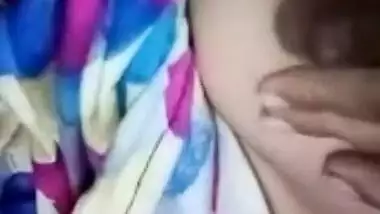 Today Exclusive- Cute Desi Girl Showing Her Boobs And Pussy On Video Call Part 3