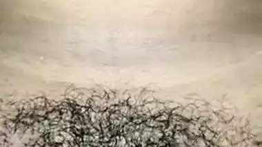 XXX buddy ejaculates on well-groomed pussy of a neighbor's Desi wife