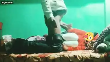 Desi Romantic and rough sex of Indian local Town couple at her friends home