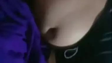 Today Exclusive-desi Bhabhi Showing Her Big Boobs And Pussy On Live Show Part 1