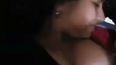 GF kissed and boobs exposed