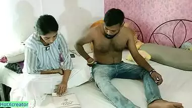 Indian beautiful university girl hot sex with young sir! I need good mark sir!