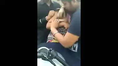 Hot large billibongs desi legal age teenager beauty receives her tits crammed in threesome!