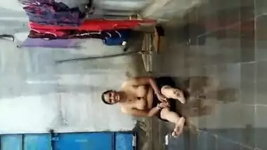 Indian boy satisfies sex dreams by spying on woman with naked XXX tits