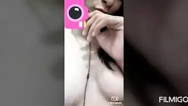 Desi military officer fingering for her bf in video call part 1