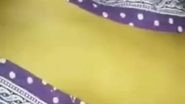 Before going to sleep Desi minx with perky XXX tits records sex clip