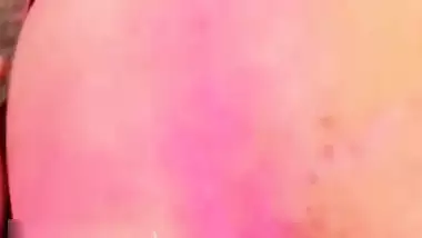 Neighbour Fucks & Cums On Cheating Bhabhi’s Tits On Holi