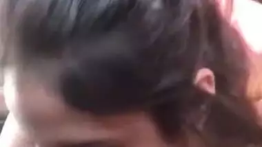 Sexy GF sucking and fucking with BF in car before going to work