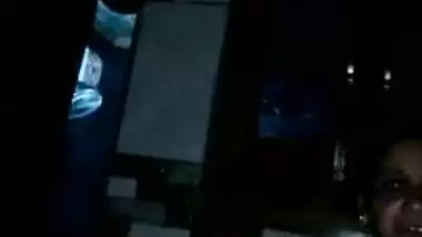 Guy touches Desi chick with feet and makes XXX video of MMS genre