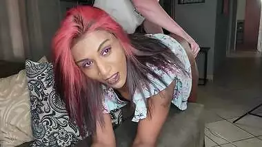 Getting My Dark Desi Brown Ass And Pussy Spanked By White Hands Different Camera Angles