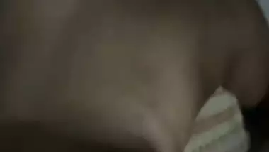 Desi sex MMS of a guy fucking his friend in the doggy style