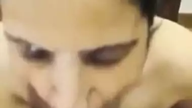 Horny Indian XXX girl tastes hot cum of her ex-boyfriend MMS