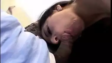 Indian wife wants to get her first double penetration, so husband invites the neighbor to help