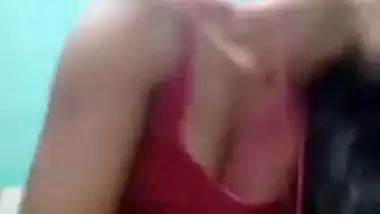 Desi village girl selfie video making
