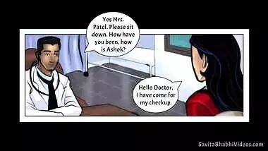 Desi comic of XXX Savita Bhabhi who tempts doctor with her hooters