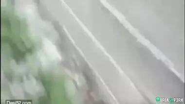 Outdoor sexy school Tamil girl caught has sex with BF, Desi mms sex