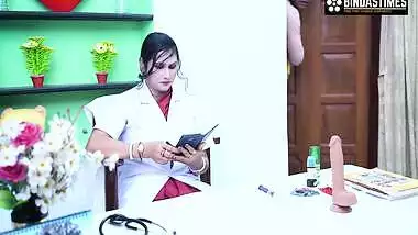 Sexy Riya Helps Her Patient For Sex And Cum Out ( Hindi Audio )