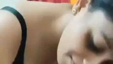 Today Exclusive -cute Bangla Girl Shows Boobs And Sucking Lover Dick Part 2