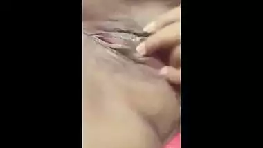 Sexvideo of a hot legal age teenager gal finger fucking her constricted pussy for her bf