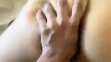 Tired IT girl after fuck very tight pussy fingered royally hard with 2 fingers