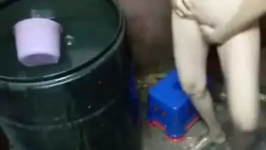 Today Exclusive- Desi Nepali Girl Bathing And Wearing Cloths Selfie Video Part 4