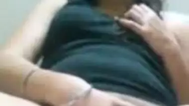 Indian Girl Self-Recording & Playing With Her Hairy Pussy