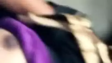 Shy Desi girl wants guy to leave her alone but he continues to film tits