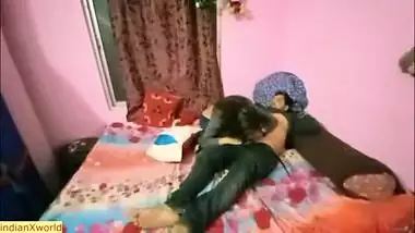 Hot Indian cheating wife having sex with secret friend ! Husband not home today!