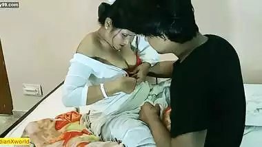Indian Doctor having amateur rough sex with patient!! Please sister let me go !!