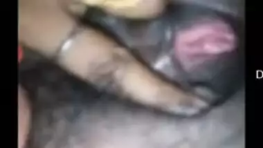 Totally shameless Desi wife shows her XXX tits for a guy to watch