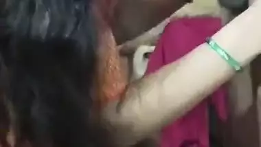 Madurai lady gives a Tamil blowjob to her brother in law