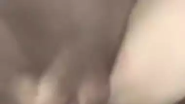 Lovely Desi honey has the hard dick in her pussy on phone XXX camera