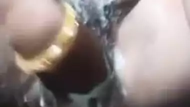 Today Exclusive- Horny Desi Girl Record Her Musterbation Selfie Video