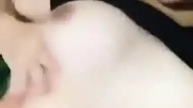 Love from India is proud of her sex boobs so she performs a XXX show