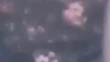 Clip of lustful Desi chick who exposes pussy to XXX BF via video link