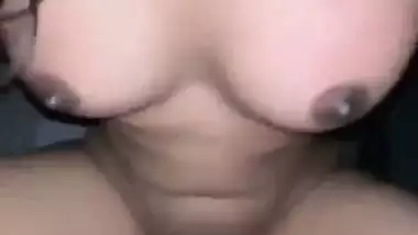 18 yr old girl rides on her lover’s dick in desi Indian sex