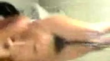 Sexy Hairy Indian Tamil Teen Takes Shower After Hardcore Sex