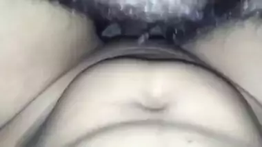 MMS porn of dazzling Desi chick having wild XXX session till facial