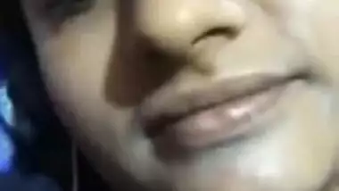 Nasty Desi webcam slut XXX touching her twat for a guy to jerk off